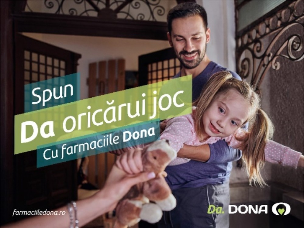 Farmaciile Dona:  „Da. DONA” - parte a celei mai noi campanii de comunicare 